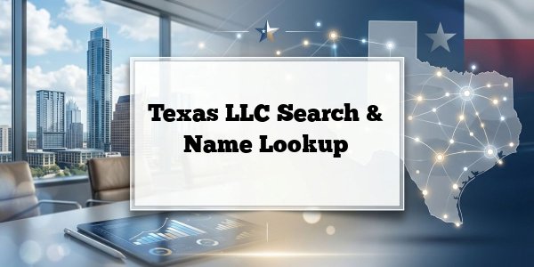 Texas LLC Search & Name Lookup